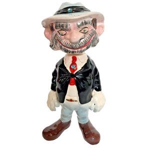 Vintage Kreiss Bum Figurine Made in Japan Poss Orig Price tag bottom of foot.